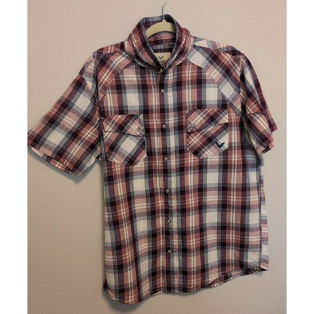 Thorogood Men's Short Sleeve Western Shirt With Snaps